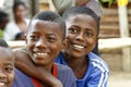 Young handsome malagasy boys Royalty Free Stock Photo