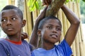 Young handsome malagasy boys Royalty Free Stock Photo
