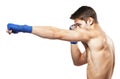 Young handsome male boxer Royalty Free Stock Photo