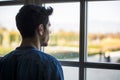 Young Handsome Man Inside Historic Building Royalty Free Stock Photo