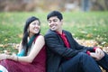 Young Happy Indian Couple Royalty Free Stock Photo