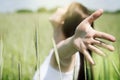 Young, healthy woman enjoying life Royalty Free Stock Photo