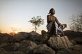 A young Himba male