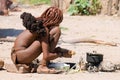 Young Himba woman