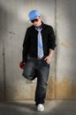 Young Hip Hop man Standing Royalty Free Stock Photo