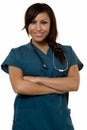 Young Hispanic Nurse Royalty Free Stock Photo