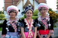 Young Hmong woman hilltribe posing.