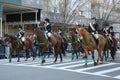 Young horseback riders participate at the St. Patrick's Day Parade