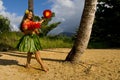 Young Hula dancer