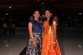 Picture of young Indian girl wearing traditional dress for wedding and posing for photo