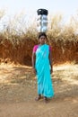 Young indian tribal woman