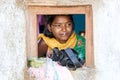 Young indian tribal woman