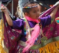 Young Indigenous Dancer At Edmonton`s Heritage Days