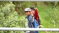 Young indigenous men in Ecuador