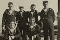 Young Italian Navy sailors posing in the 50s