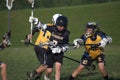 Young lacrosse players