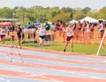 Ladies Compete in 1600 Meter Race at Invitational