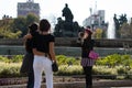 Inspired young hipster girl in la Condesa, Mexico City