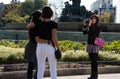 Inspired young hipster girl in la Condesa, Mexico City