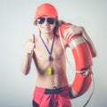 Young lifeguard