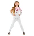 Young little posing in sportwear