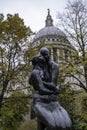 The evocative Young Lovers sculpture