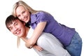 Young loving couple Royalty Free Stock Photo