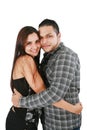 Young loving couple smiling Royalty Free Stock Photo