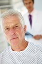 Young male doctor with senior patient Royalty Free Stock Photo