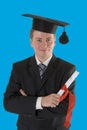 Young male graduate