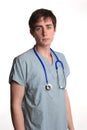 Young male medical intern Royalty Free Stock Photo