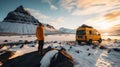 Savannas Distaghil Sar: A Winter Photoshoot In Iceland