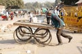 Young Male Worker Youth Man from Jama Masjid, New Delhi Royalty Free Stock Photo