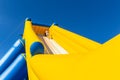 Man Thrill Ride High Water Slide Beach Royalty Free Stock Photo