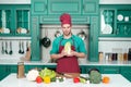 Young man cooking Royalty Free Stock Photo