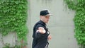 Young Man in Black Breakdancing Royalty Free Stock Photo