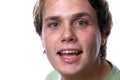 Young man face Royalty Free Stock Photo