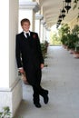 Young man in formal wear