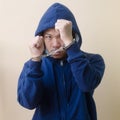 Young Man in Handcuffs Royalty Free Stock Photo