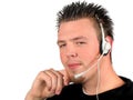 Young Man With Headset
