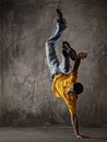 Young man jumping Royalty Free Stock Photo