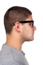 Young Man In Nerd Glasses Royalty Free Stock Photo