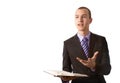 Young man preach the Gospel Royalty Free Stock Photo
