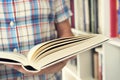 Young man reading a book Royalty Free Stock Photo