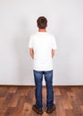 Young Man Rear View Royalty Free Stock Photo