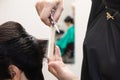 Young man in the salon