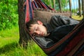 Young man sleeping Royalty Free Stock Photo