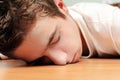 Young Man Sleeping Royalty Free Stock Photo