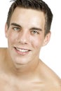 Young man smiling Royalty Free Stock Photo