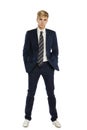 Young man in suit Royalty Free Stock Photo